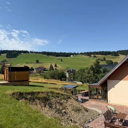Zieleniec I Komfortowy Dom Z Sauna Dla Duzej Grupy Przy Gorskich Szlakach Duszniki Zdrój